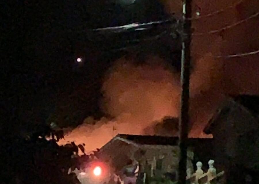 Fire destroys St. James home