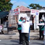 Second protest march by striking nurses