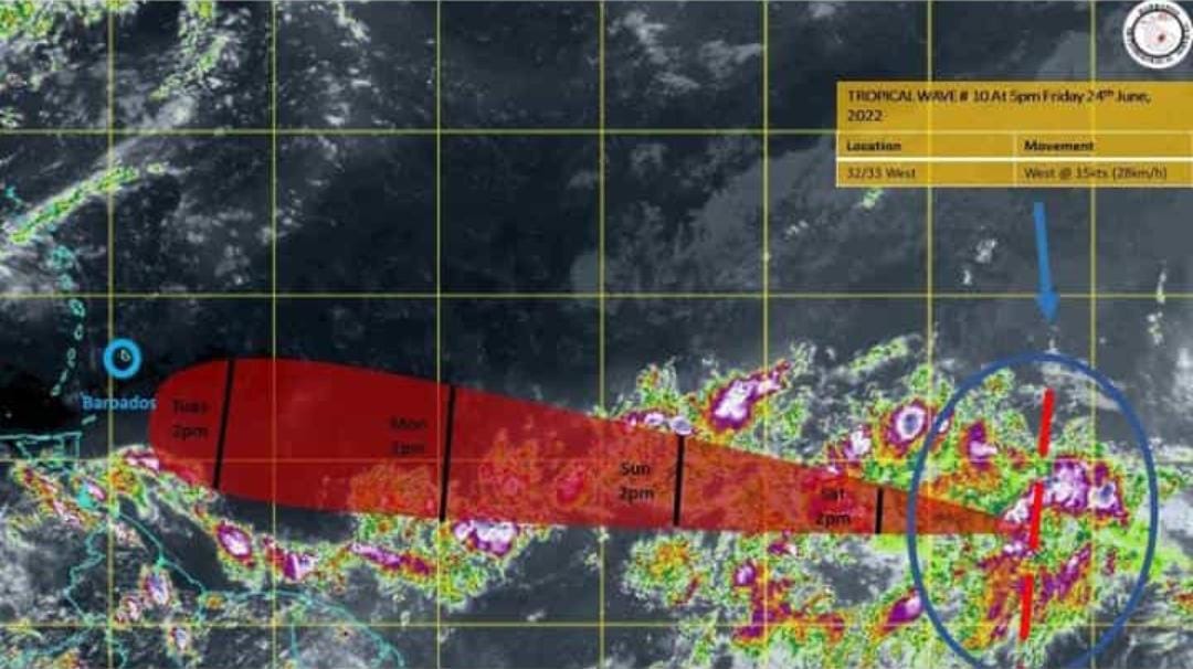 Tropical Wave to the East Could Become a Depression Next Week