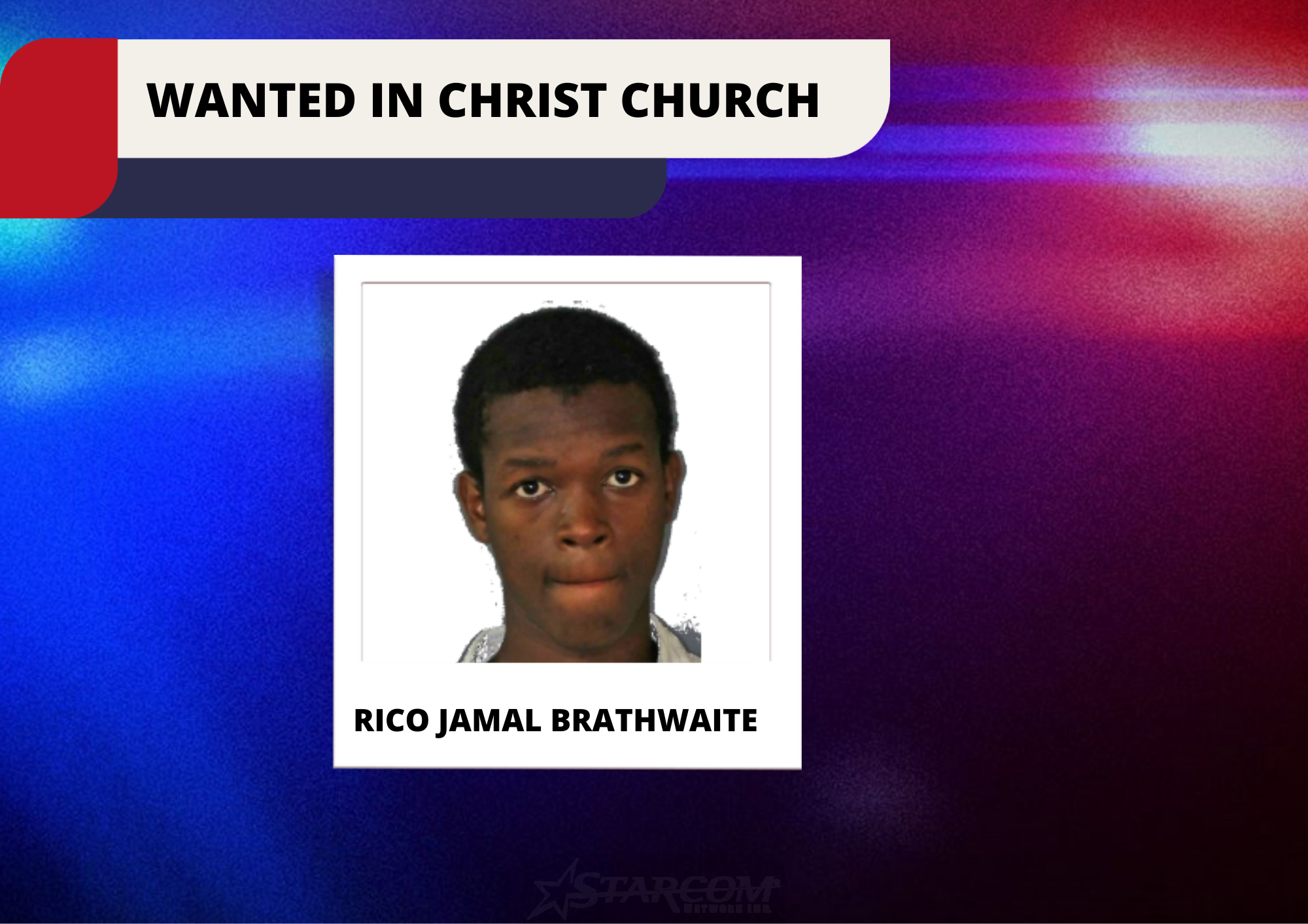 Rico Jamal Brathwaite Wanted for Questioning Network