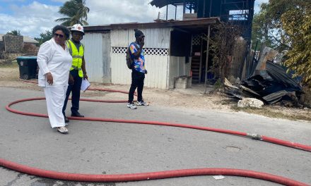 House Destroyed, Two Damaged In Bank Hall Blaze – PM Visits the Scene