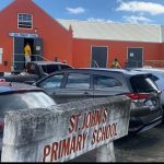 Parents and Students Join Teachers in Protest at St. John Primary School