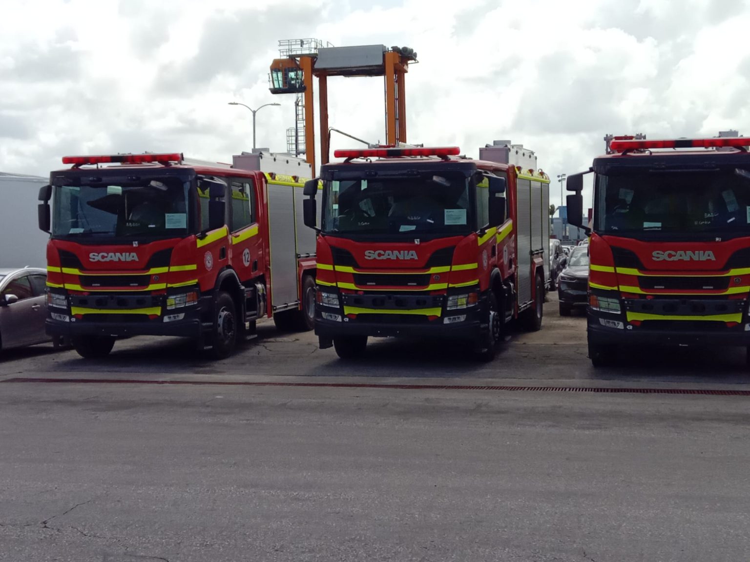 Three new fire tenders arrive - Starcom Network