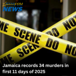 Jamaica records 34 murders in first 11 days of 2025