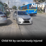 Child hit by car/seriously injured