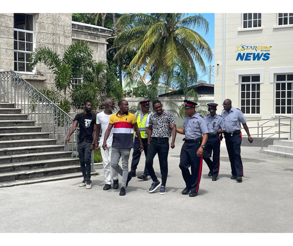 Five men remanded to Dodds in 4.6 million drug seizure