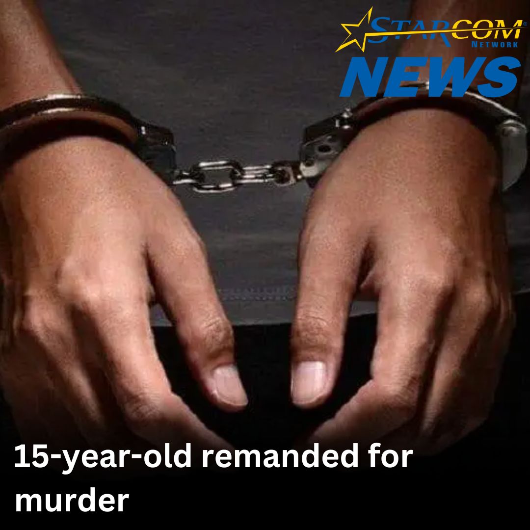 15-year-old remanded for murder