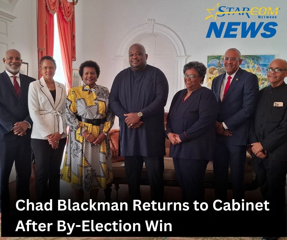 Chad Blackman Returns to Cabinet After By-Election Win
