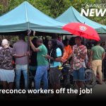 Preconco workers on strike