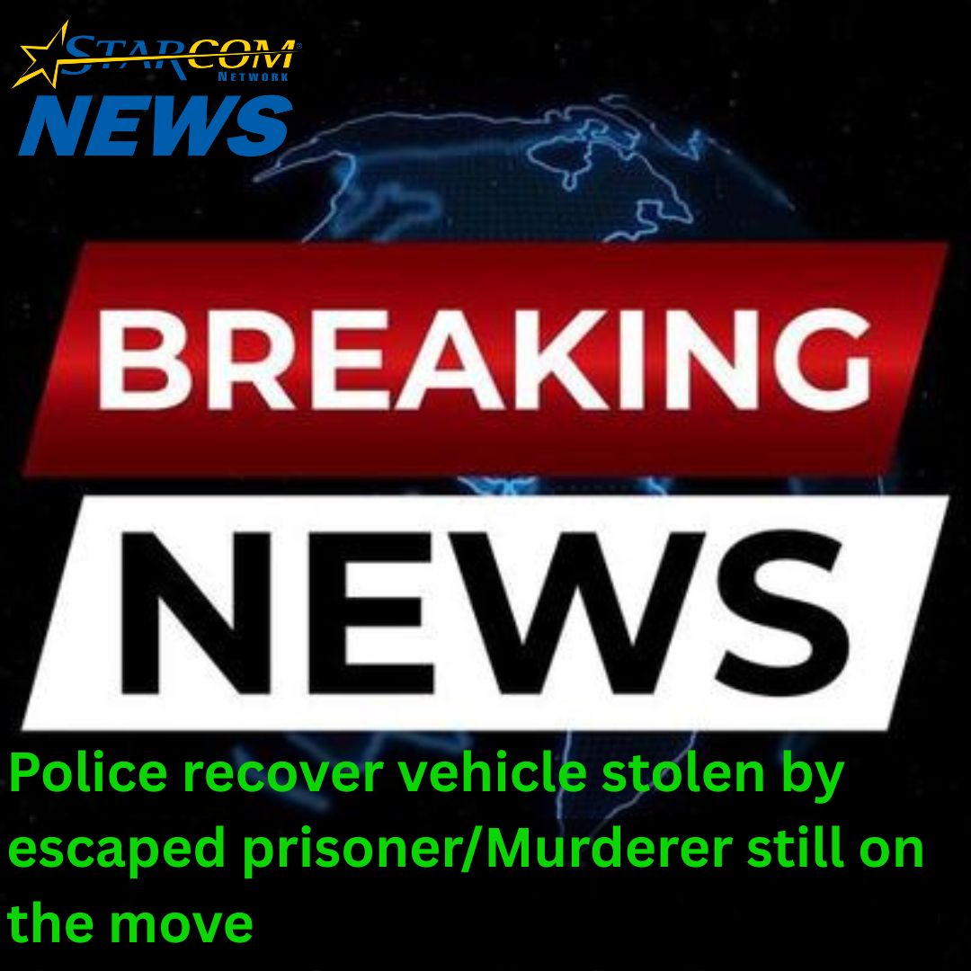 Police recover vehicle stolen by escaped prisoner/Murderer still on the move