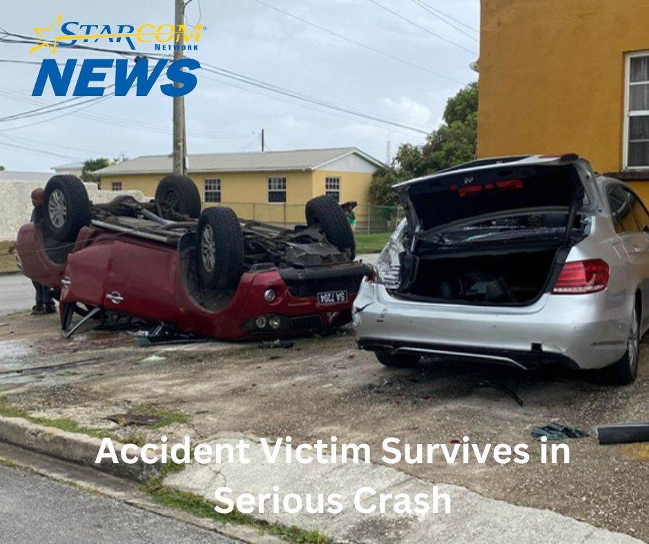 Driver Escapes Serious Injury After Car Overturns in Oxnards, St. James