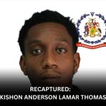 ESCAPEE KISHON THOMAS CAPTURED