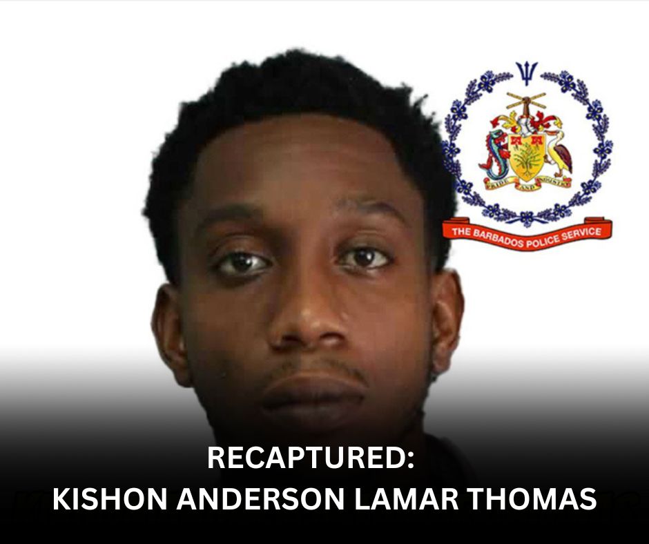 ESCAPEE KISHON THOMAS CAPTURED