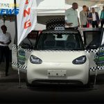 Fully electric taxi service launched