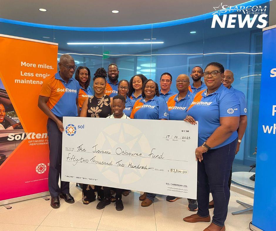 SOL Barbados donates $52,200 to assist 11-year-old battling a life-threatening disorder