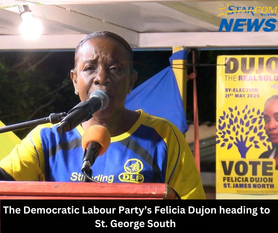 The Democratic Labour Party’s Felicia Dujon heading to St. George South