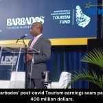 Barbados’ post-covid Tourism earnings soars pass 400 million dollars.