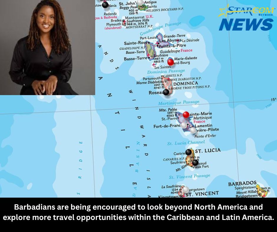 Barbadians are being encouraged to look beyond North America and explore more travel opportunities within the Caribbean and Latin America.