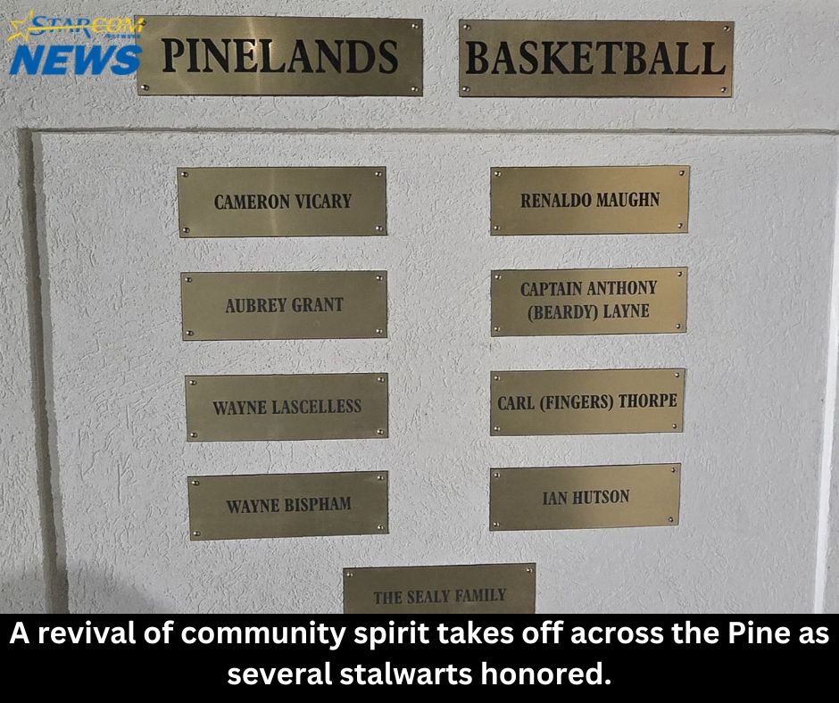 A revival of community spirit takes off across the Pine as several stalwarts honored.