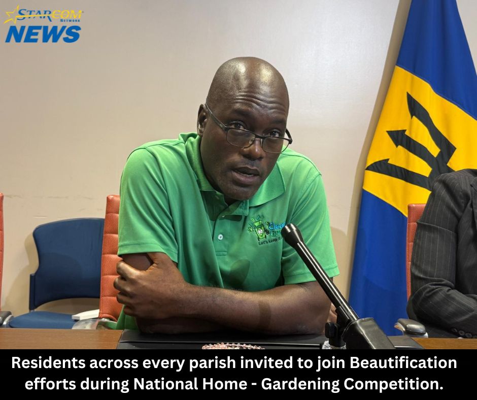 Residents across every parish invited to join Beautification efforts during National Home – Gardening Competition.