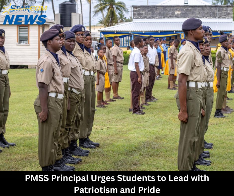 PMSS Principal Urges Students to Lead with Patriotism and Pride