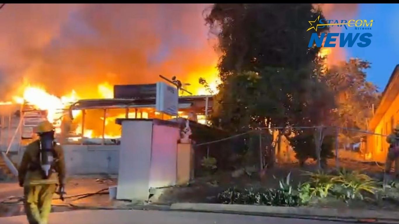 Public Urged to Avoid Market Hill/Bel Air as Chemical Fire Sends Hazardous Fumes Across Area