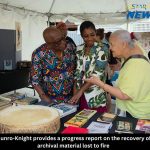 Munro-Knight provides a progress report on the recovery of archival material lost to fire