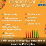CMPI urges widespread embrace of Kwanzaa Principles.