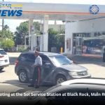 Shooting at the Sol Service Station at Black Rock, Main Road.