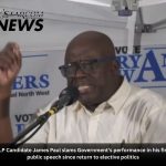 DLP Candidate James Paul slams Government’s performance