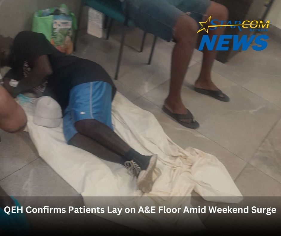 QEH Confirms Patients Lay on A&E Floor Amid Weekend Surge