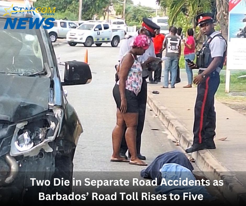 Two Die in Separate Road Accidents as Barbados’ Road Toll Rises to Five