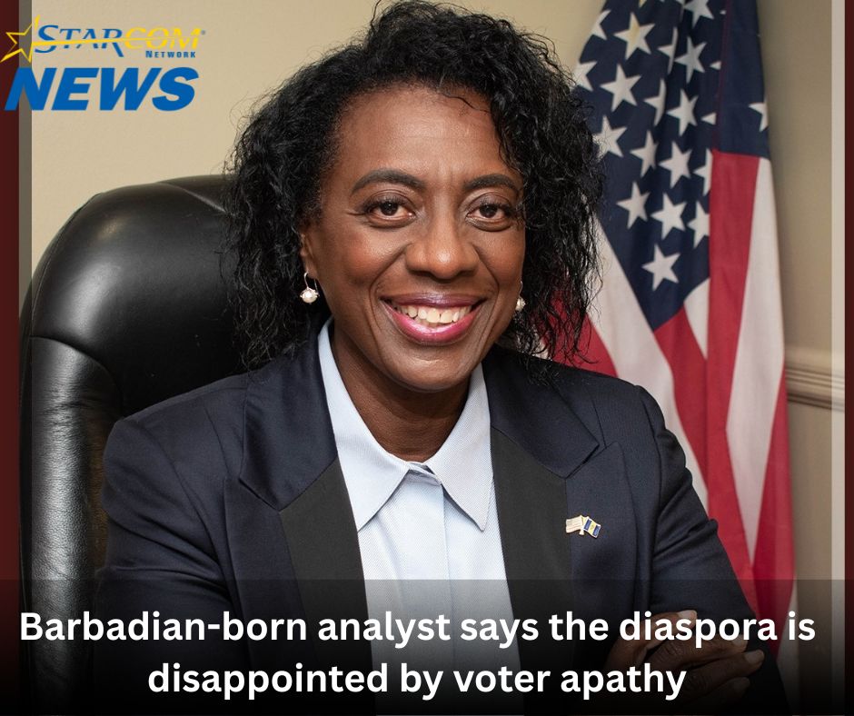 Barbadian-born analyst says the diaspora is disappointed by voter apathy